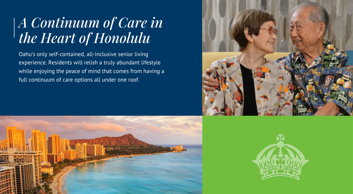 Graphic containing information about Kalakaua Gardens